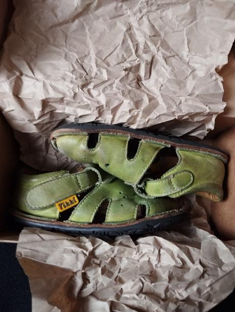 Tikki aranya sandálky kožené, tikki,23