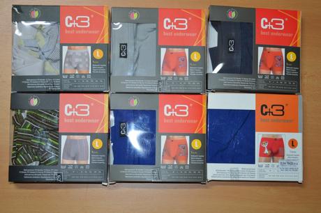 Pánske boxerky čierne jig, l - xxxl