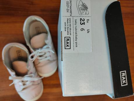 Celoročné topánky rak, rak,23