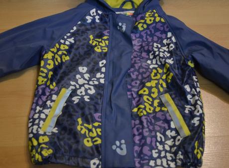 Nepremokava bunda s kapusňou 98 104, lupilu,104
