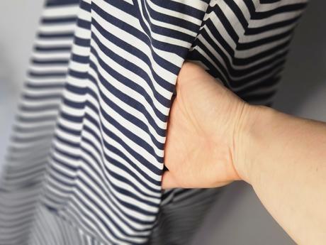 Letné pruhované šaty cos m, cos,m