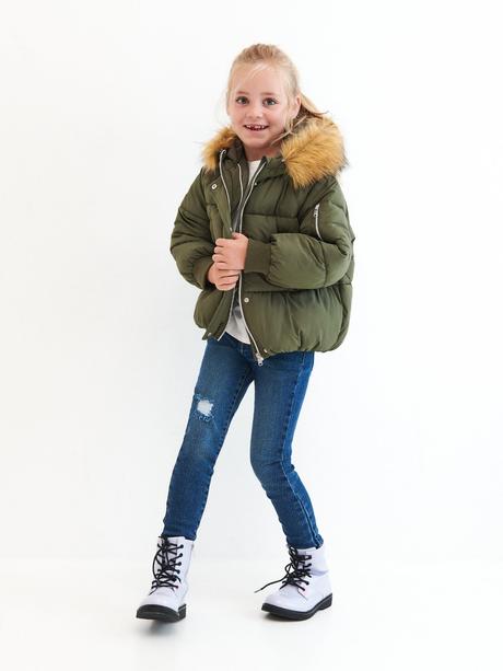 Prešívaná bunda s kožušinkou reserved, reserved,122