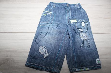 Tenké rifle s vyšívanými zvieratkami next, next,80