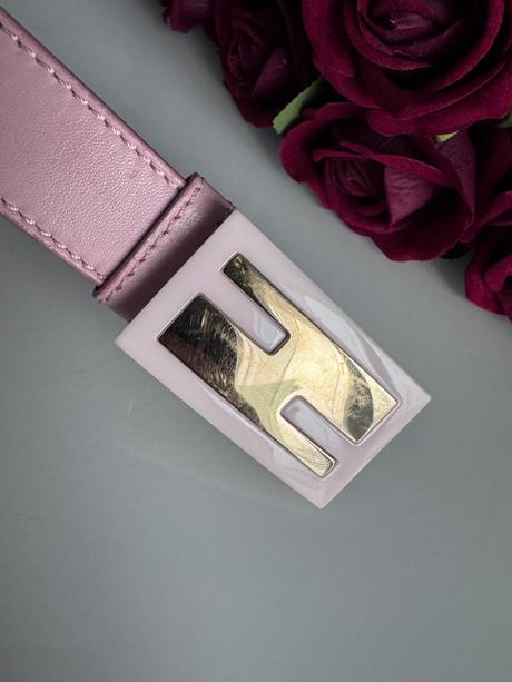 Fendi - kožený opasok, fendi