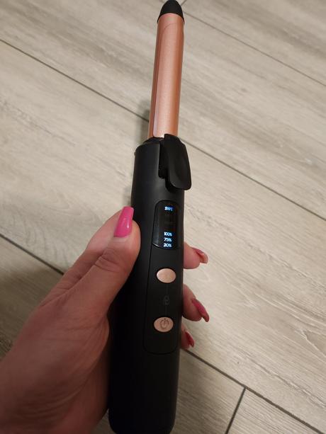 Bezdrôtová kulma na vlasy,