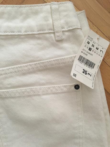 Damske biele nohavice, tom tailor,l