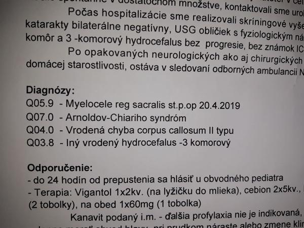 Na písanie si hľadám mamičku dieťaťa s rovnakými diagnózami, aké máme my.