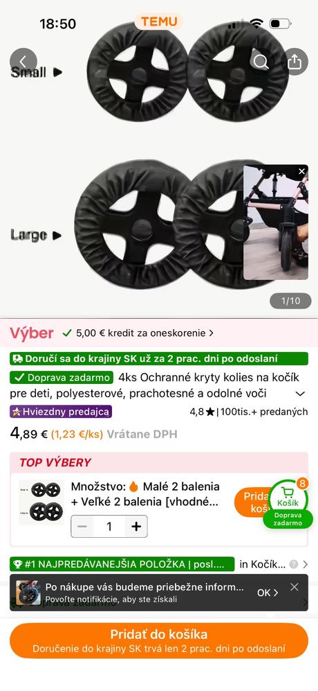 Navleky na kolieska,