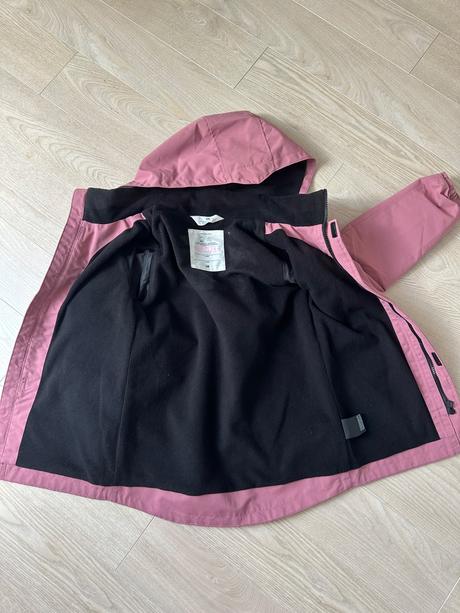 Vetruodolná oteplená vetrovka v. 134/140, h&m,134