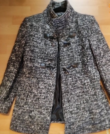 Teplý vlnený kabátik, m