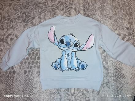 Mikina stitch, zara,140