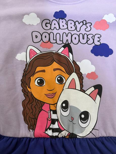 Šaty gabby dollhouse, 110