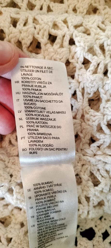 Top pleteninovy, h&m,m