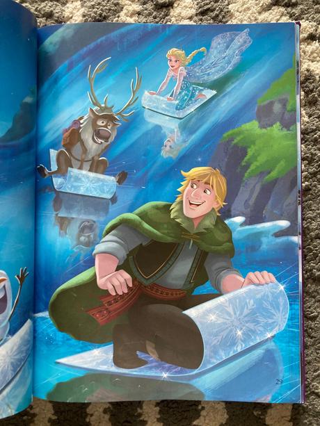 Ľadové kráľovstvo - polárna žiara zlatá kniha, 