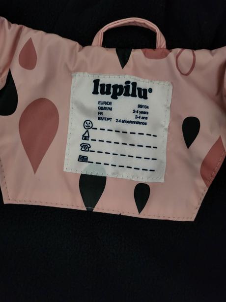 Nepremokava zateplena 98/104, lupilu,104