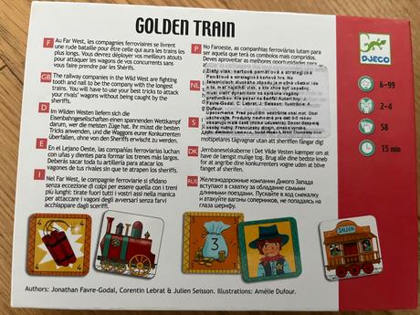 Kartová hra golden train (djeco),