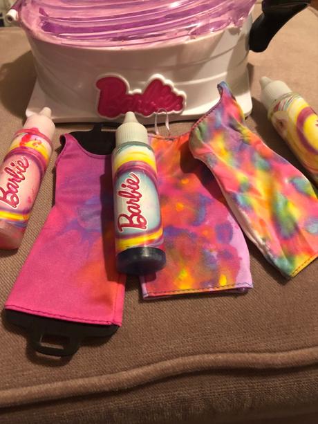 Sada na farbenie siat barbie, 