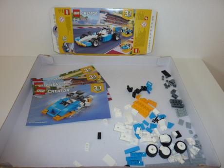 Lego creator formula 3v1, 