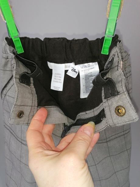 Disney nohavice na 2-4mesiace, h&m,62