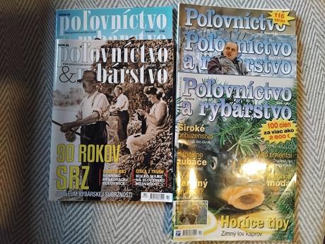 Časopisy poľovnictvo a rybarstvo, 
