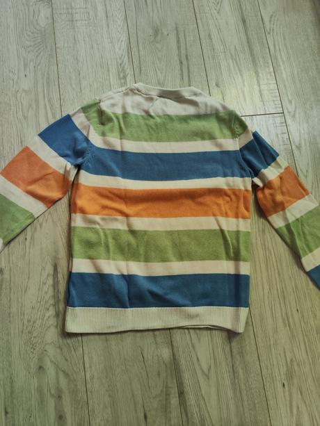 Svetrík pásikavý, h&m,134