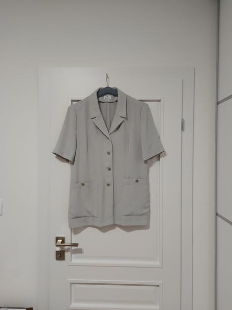 Dámska blúzka (kabátik) svetlosivá č.40, 40