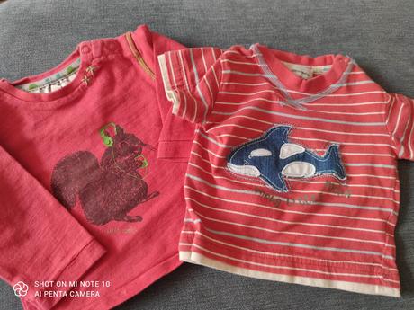 2 ks kvalitné trička, rocha.little.rocha,62