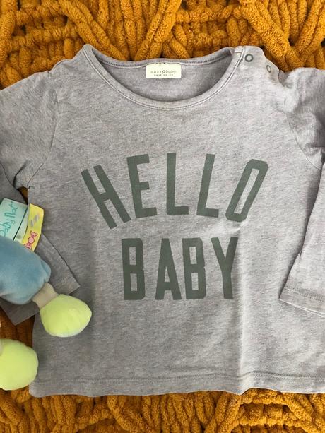Tričko hallo baby, next,86