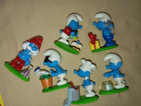 Kinder surprise smurf šmolkovia 2008/2009,