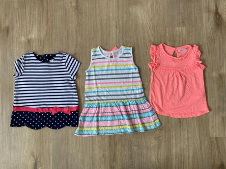 Tričká a šaty veľkosť 86,92, 86–98