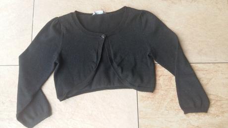 Bolerko cierne s odleskom 110/116, lindex,110