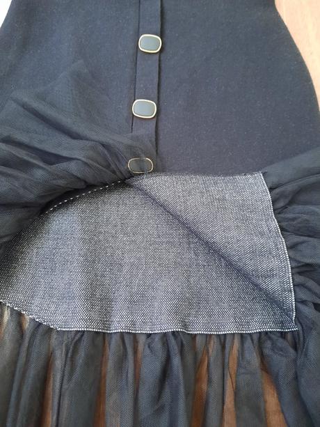Úpletová sukňa, xs
