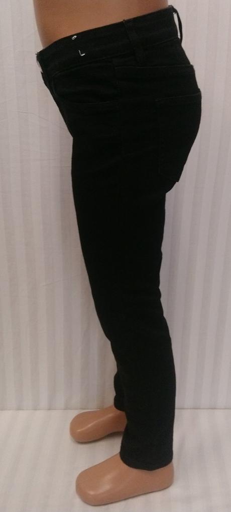 Dievčenské čierne skinny, denim, 116-122 cm, denim,122