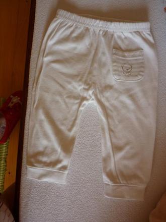 Biele tepláky tričko grátis, 68