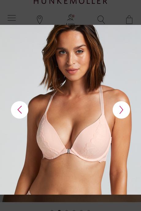 Push up podprsenka hunkemöller, 75c