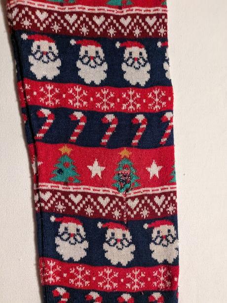 Legíny vianočný motív, f&f,122