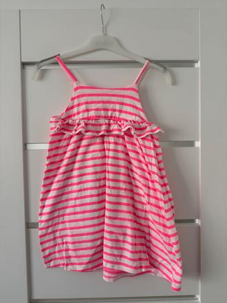 Dievčenske pasikave šaty, pepco,128