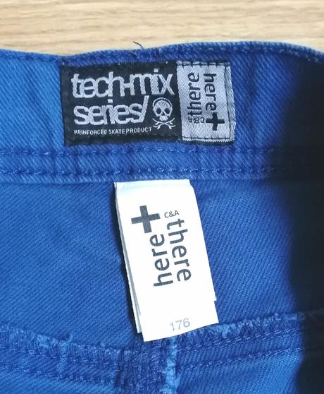 Džínsy c&a, veľ. 176,modré, c&a,176