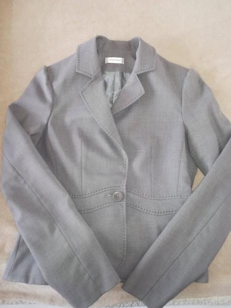 Sivý nohavicový kostým orsay, orsay,s