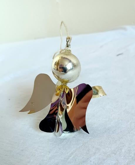 Retro vianočný anjel, 