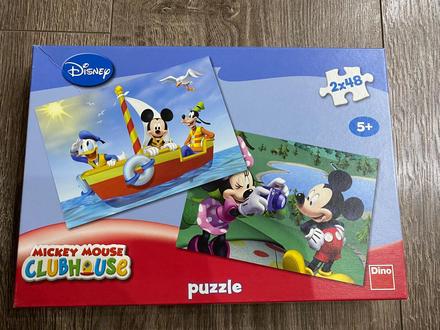 Puzzle zn. dino 2x48ks 5+,