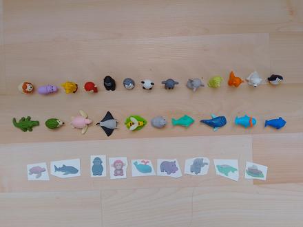 Veľká sada gumených zvieratiek, 