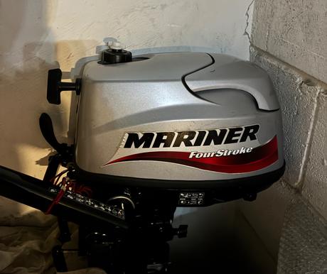 Čln allroundmarine 280 cm s motorom mariner 5 hp,