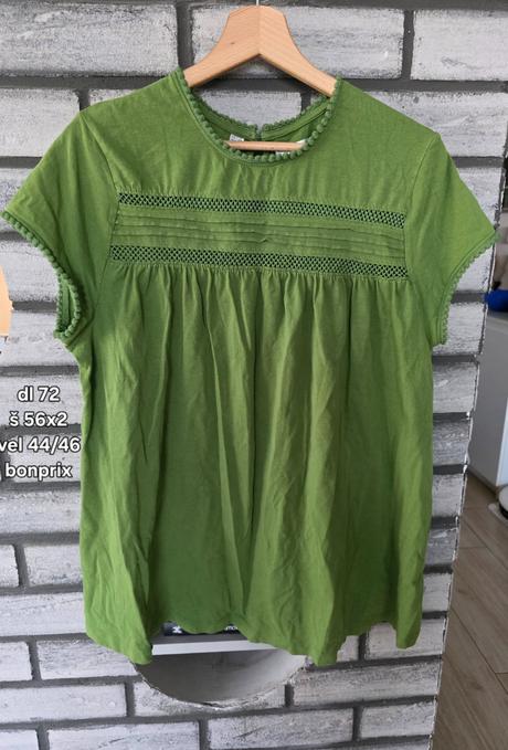 Tricko zelene, bonprix,44