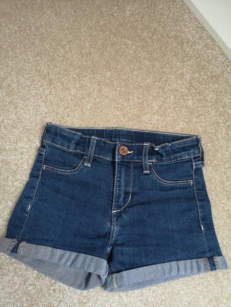 Riflové kraťasky, h&m,116