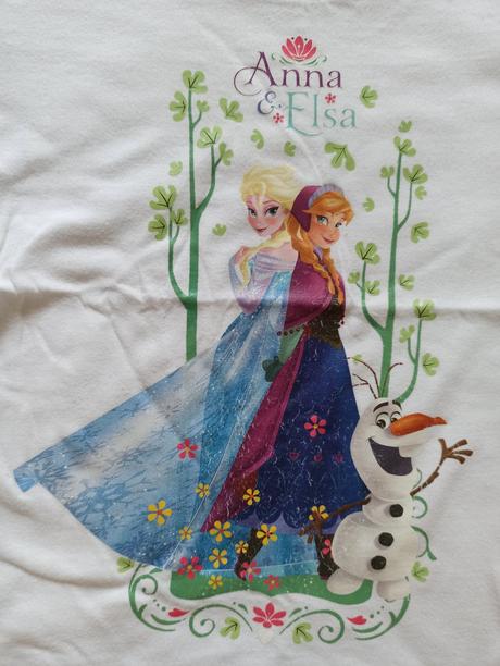 Tričko anna a elsa, h&m,98