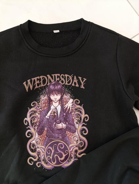 2ks mikina wednesday addams, 140