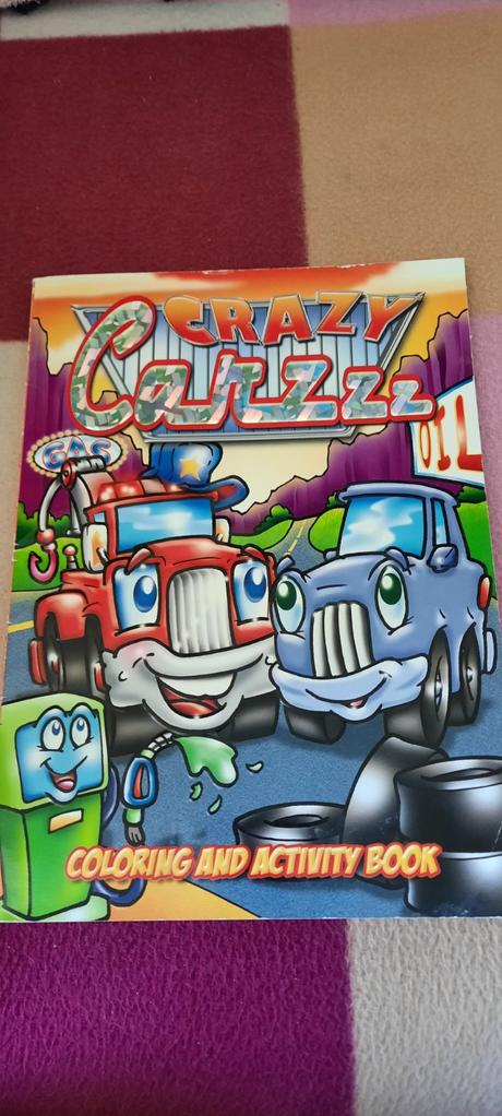 Omalovanka cars-42 stran,