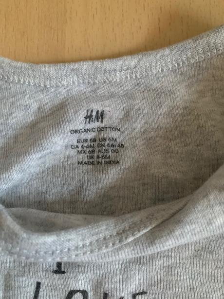 Body i love mum, h&m,68