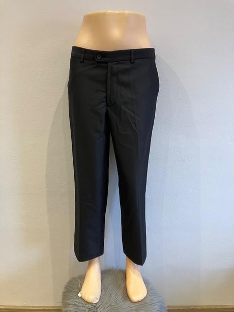 Pánske čierne nohavice, l